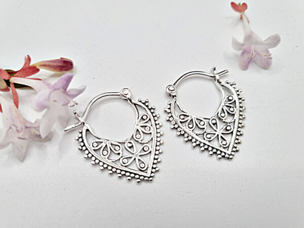 BOHO Flower Earrings (925 Silver)