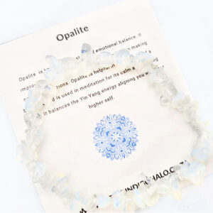 Opalite Gem Chips Bangle, South Africa jewellery shop, jewellery