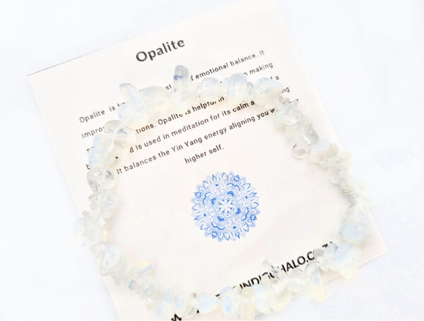 Opalite Gem Chips Bangle, South Africa jewellery shop, jewellery