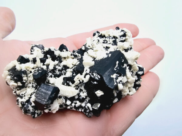 Black Tourmaline Rough Cluster H (99g) - Image 2