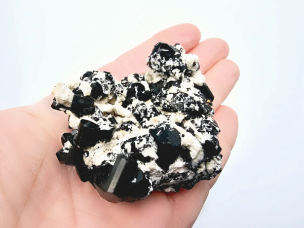 Black Tourmaline Rough Cluster M (112g) - Image 2