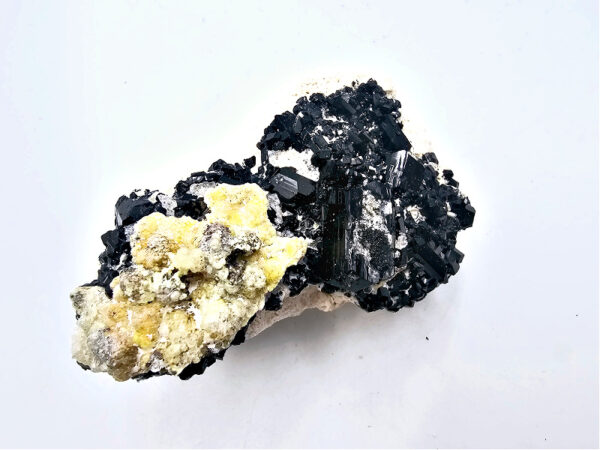 Black Tourmaline & Hyalite D (146g)