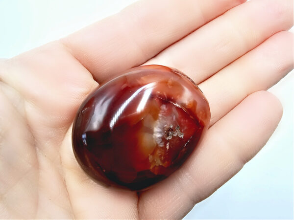 Carnelian Palm Stone F (48.5g)