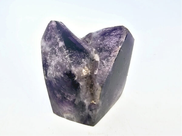 Chevron Amethyst Polished Point D (154g) DBL