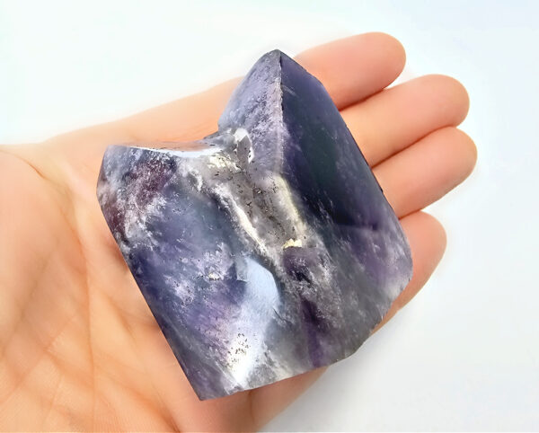 Chevron Amethyst Polished Point D (154g) DBL - Image 2