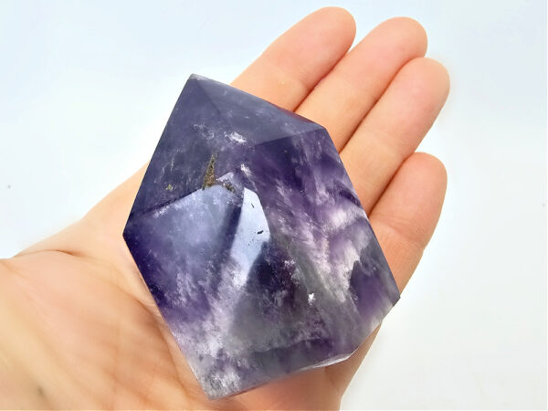 Chevron Amethyst Polished Point G (234g) - Image 2