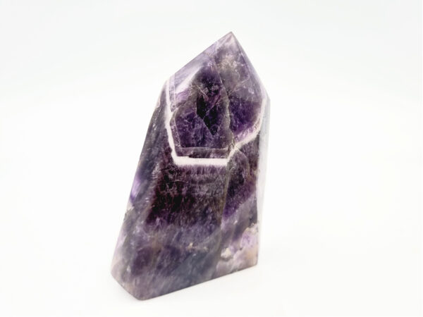 Chevron Amethyst Polished Point A (252g) - Image 2