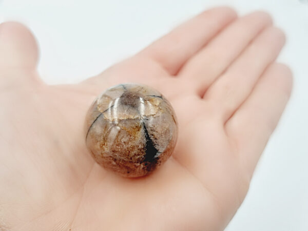 Chiastolite Sphere (11cm Circumference)