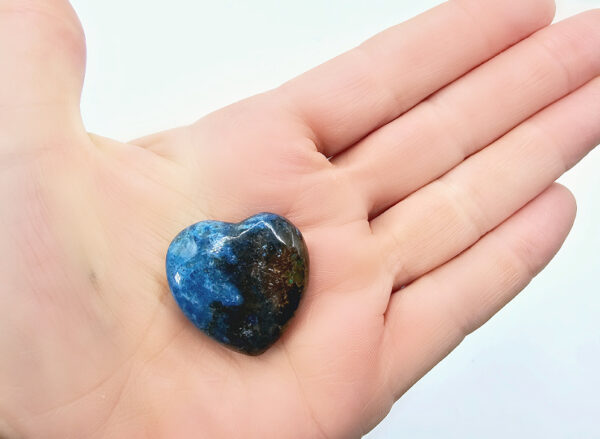 Chrysocolla Heart (3cm)