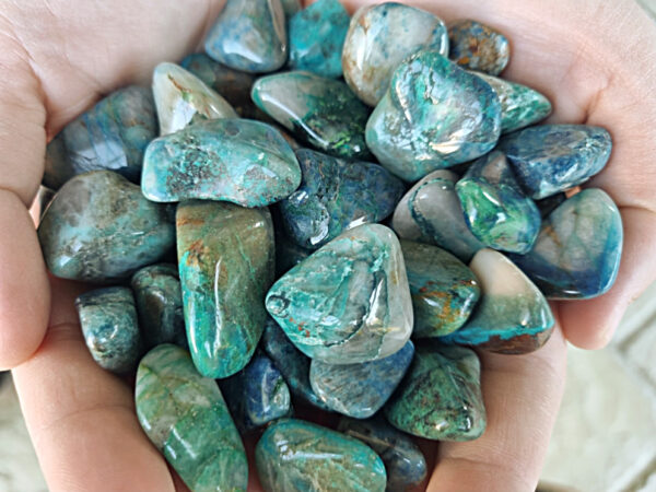 Chrysocolla Tumble Stones