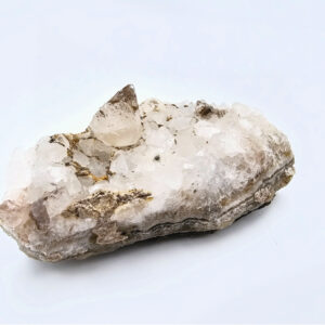 dogtooth calcite, rough, white, crystal