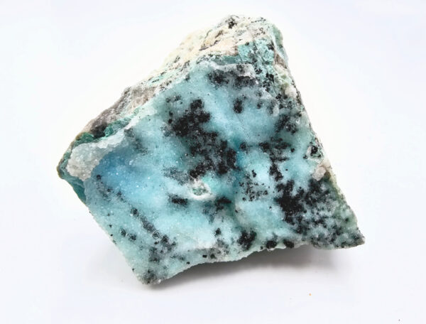 Drusy Chrysocolla Specimen J (154g) Dendritic Markings