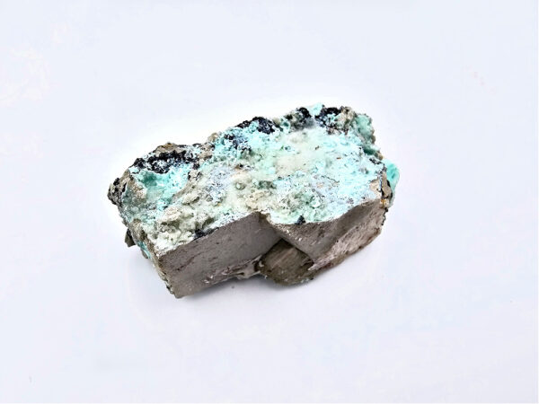 Drusy Chrysocolla Specimen E Tiny Malachite shades (78g) - Image 2