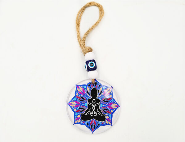 Mandala Meditation Evil Eye Talisman  (23cm)