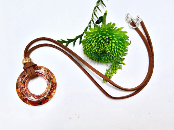 Fire Element Orgonite Necklace - Image 2