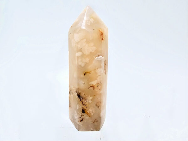 Flower Agate Polished Point A (90g)