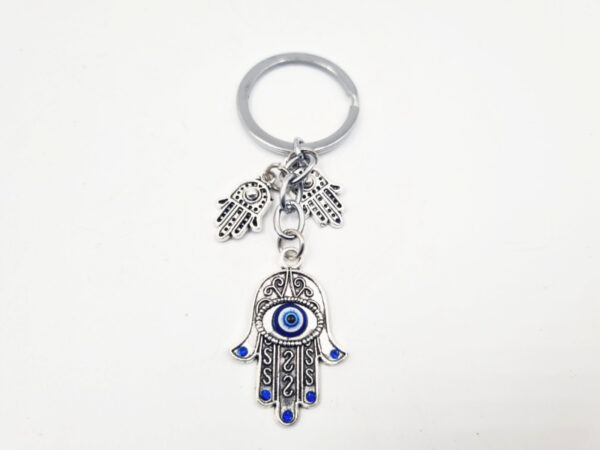 Hamsa Hand Key Ring