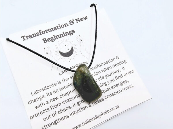 Transformation & New Beginnings Necklace (Labradorite)