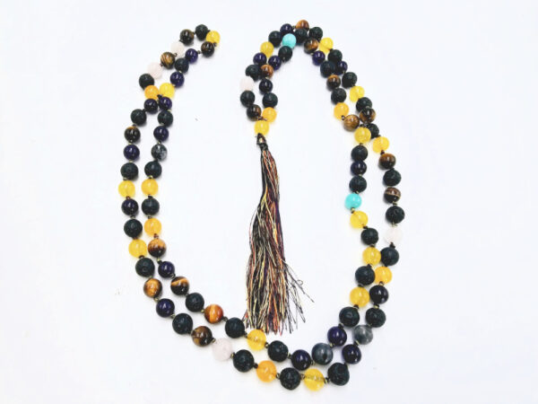 Mala Necklace Mix of Beads