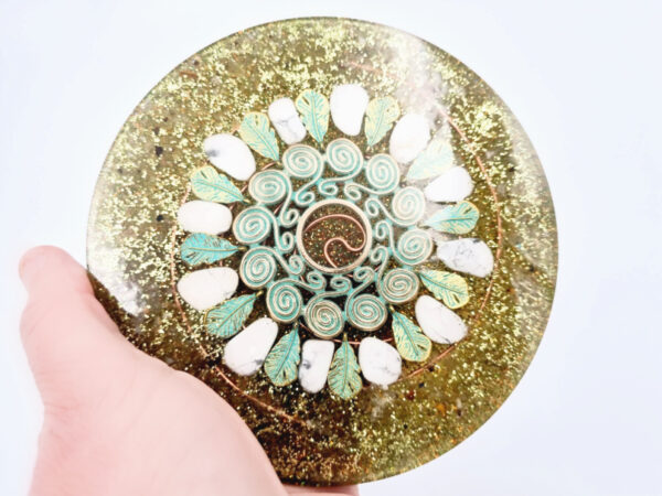 Cosmic Orgonite Charging Plate (13cm)