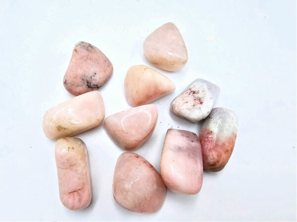 Pink Petalite Tumbled Stone