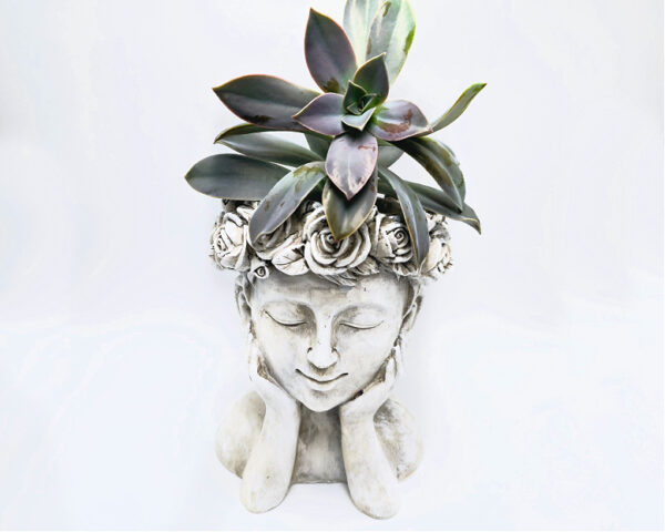 BOHO Smiling Flower Head Pot (22cm) - Image 2