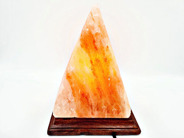 Himalayan Cystal Salt Lamp - Pyramid (3-5Kg)