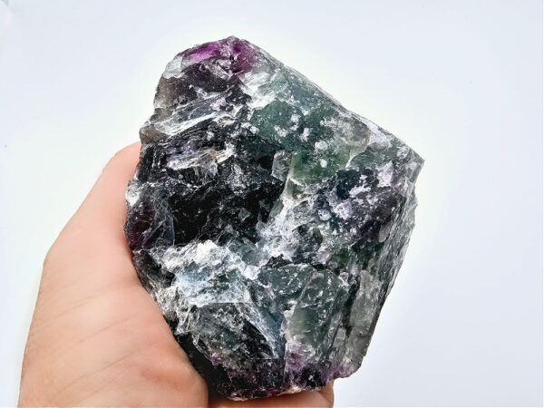 *Rainbow Fluorite Rough Chunk (09) (524g) - Image 2