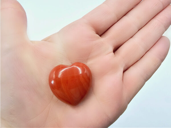 Red Jasper Heart (3cm)