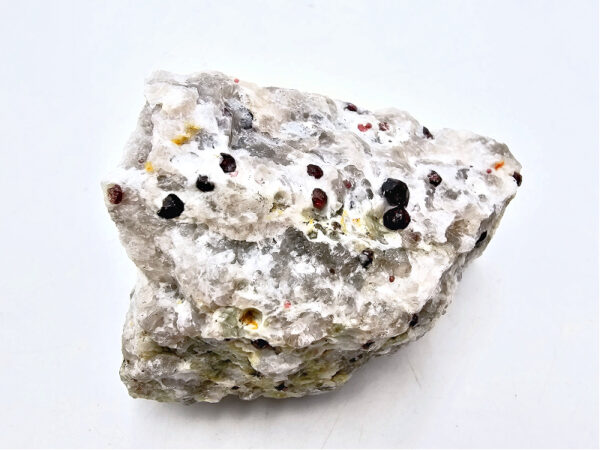 Red Pyrope Garnet in Feldspar & Quartz Matrix G (168g)