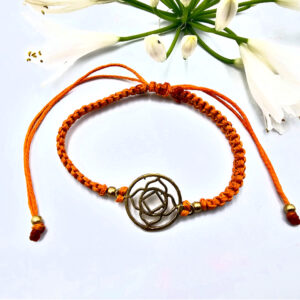 Chakra Macrame Bracelet, bangle, macrame