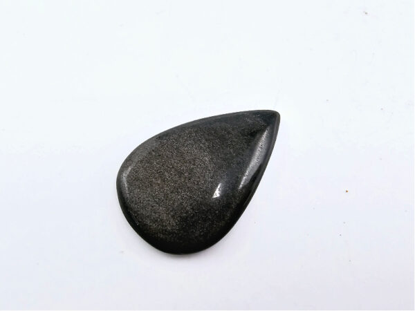 Silver Sheen Obsidian Cabochon A (4.48g)