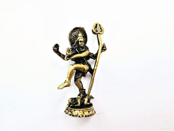 Small Brass Ornament -  Nataraja Shiva (3cm)