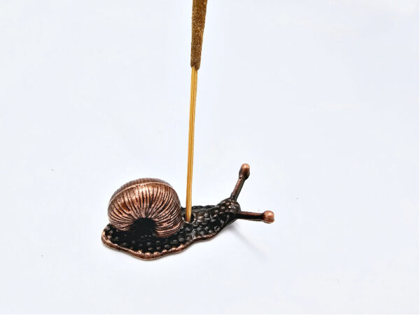 Snail Metal Incense Holder