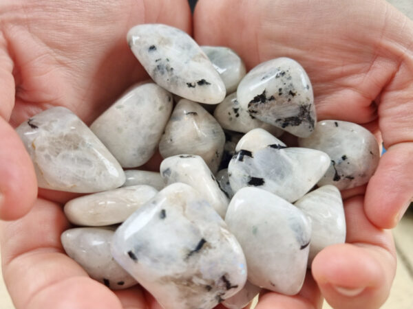 Rainbow Moonstone Tumble stones