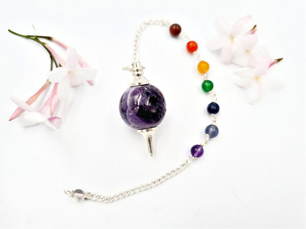 Amethyst Ball Pendulum