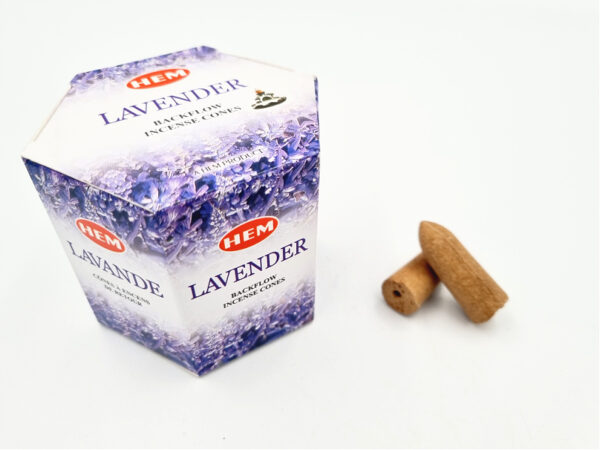 Lavender Backflow Incense Cones (Pack Of 40)