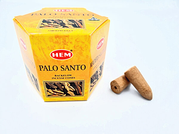 Palo Santo Backflow Incense Cones (Pack Of 40)