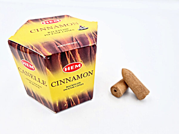 Hem Cinnamon Backflow Incense Cones (pack of 40)