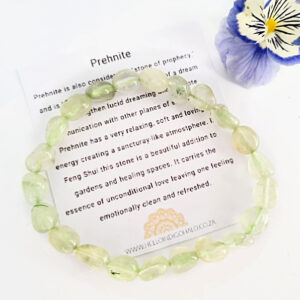 Prehnite Crystal Nugget Bangle, boho bracelet, polished nugget gemstones