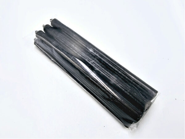 Black Candles Solid 25cm - Pack of 6 (Protection & Banishment)