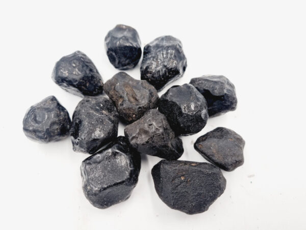 Black Obsidian Rough Crystal Pieces (Apache Tears)