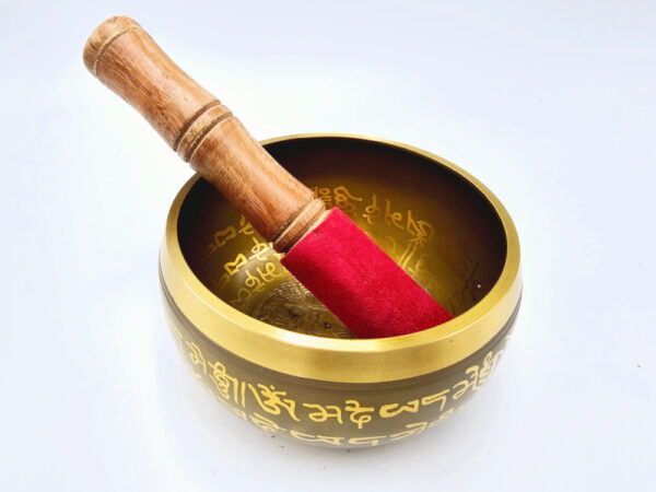 Brass Tibetan Singing Bowl Buddha (Medium), singing bowl, buddha singing bowl, brass tibetan singing bowl south africa