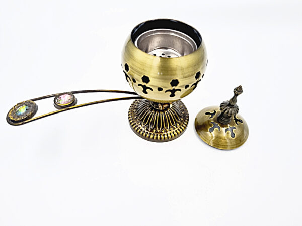 Copper Loban Burner with Handle