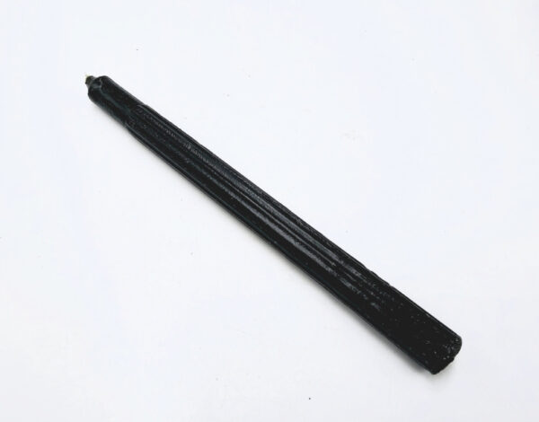 Black Candles Solid 25cm - Single (Protection & Banishment)