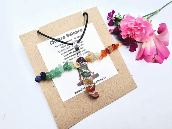 Chakra Tower Necklace & Bangle Jewellery Gift Set