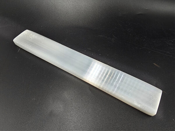 Selenite Ruler Charging Slab (29cm)