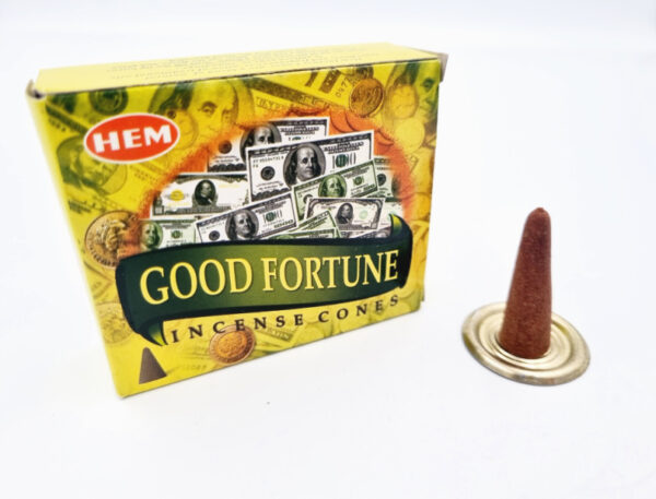 Incense Cones Good Fortune