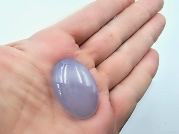 Blue Chalcedony Polished Cabochon A (11.57g) - Image 2