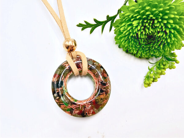 Earth Element Orgonite Necklace